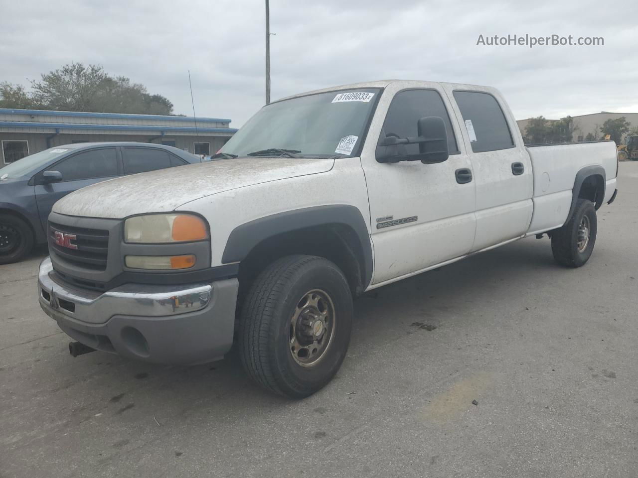 2007 Gmc Sierra C2500 Heavy Duty Белый vin: 1GTHC23D67F144177