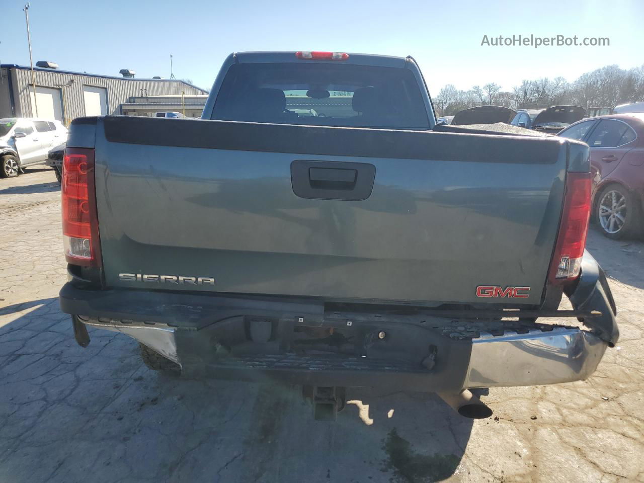 2008 Gmc Sierra C2500 Heavy Duty Blue vin: 1GTHC23K98F220992