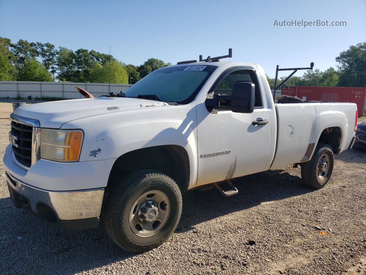 2007 Gmc Sierra C2500 Heavy Duty Белый vin: 1GTHC24K47E591044