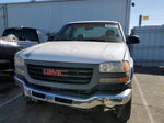 2007 Gmc Sierra C2500 Heavy Duty White vin: 1GTHC24U37E179599