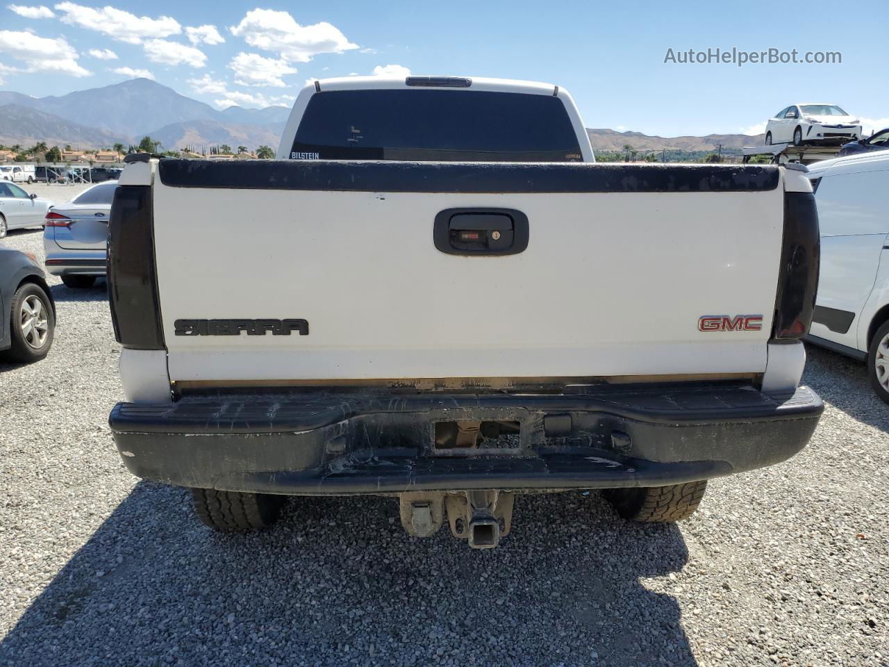 2007 Gmc Sierra C2500 Heavy Duty White vin: 1GTHC29U67E174969