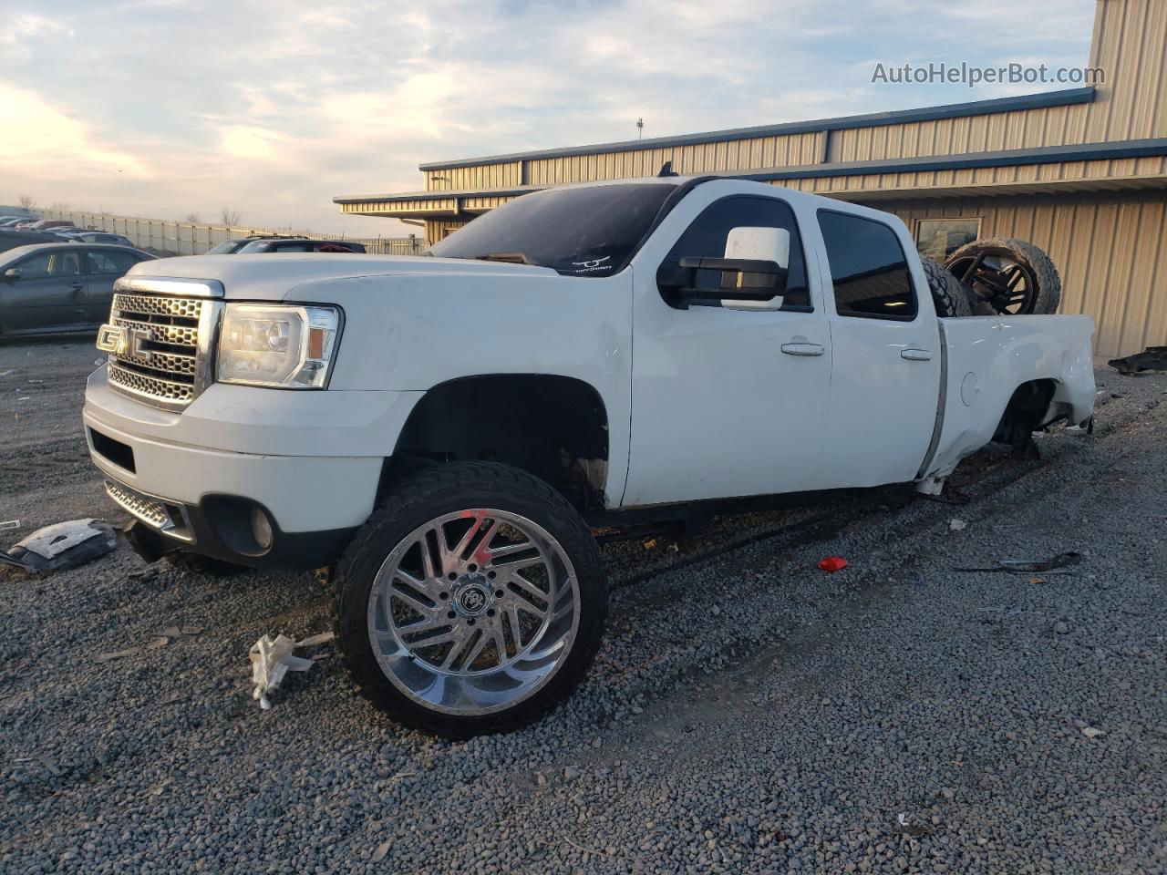 2007 Gmc Sierra K2500 Heavy Duty Белый vin: 1GTHK23607F542702