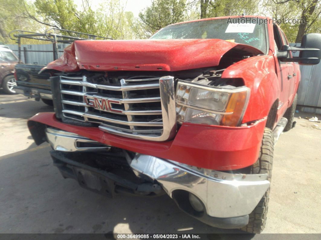 2008 Gmc Sierra 2500hd Sle1 Red vin: 1GTHK23608F162082