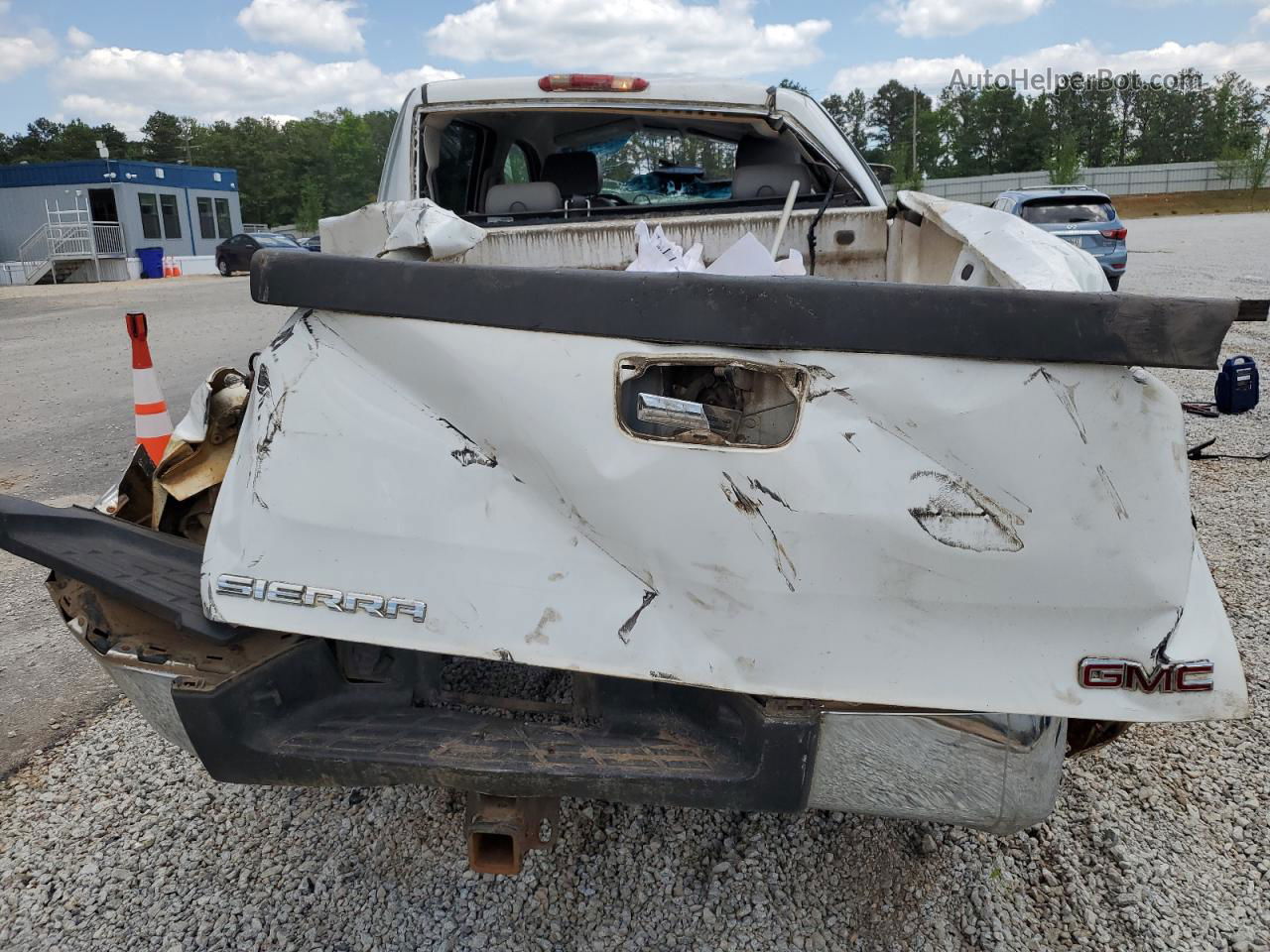 2008 Gmc Sierra K2500 Heavy Duty White vin: 1GTHK23608F168240