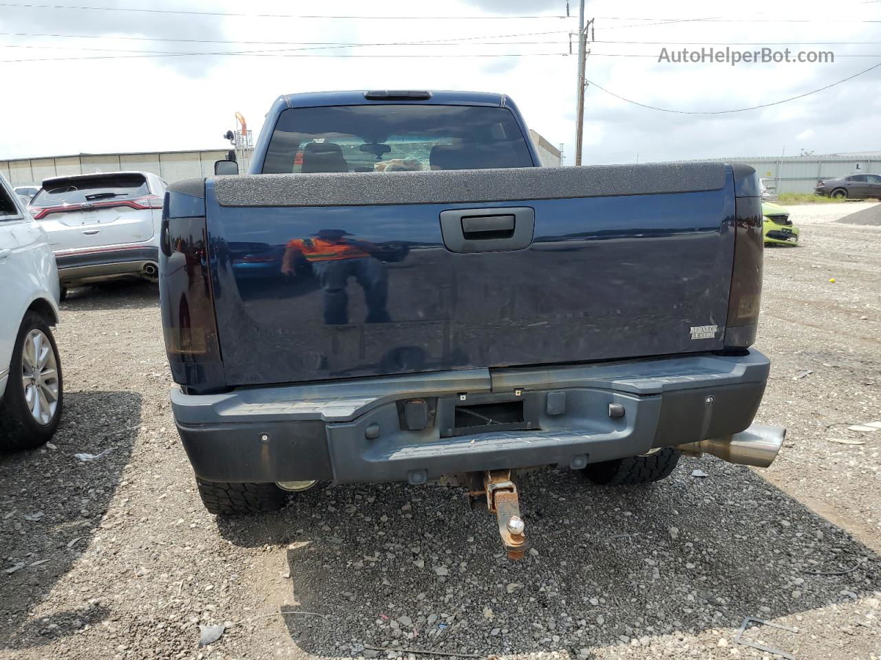 2008 Gmc Sierra K2500 Heavy Duty Blue vin: 1GTHK23618F104398