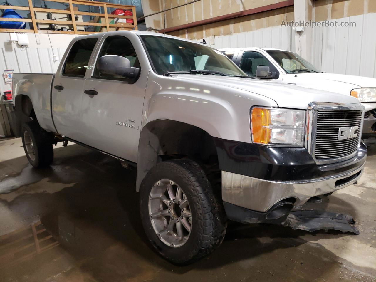 2008 Gmc Sierra K2500 Heavy Duty Silver vin: 1GTHK23618F186892