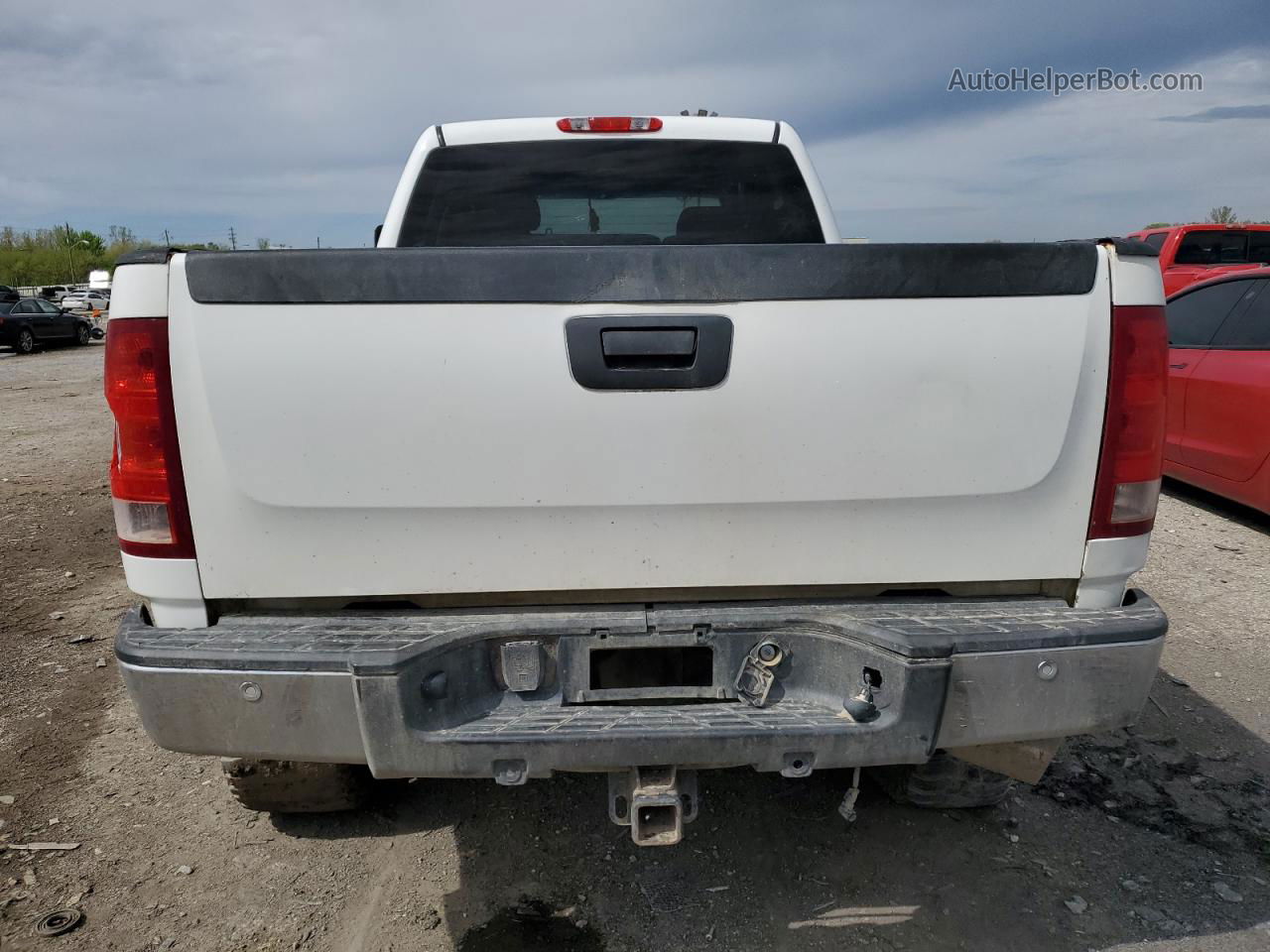 2008 Gmc Sierra K2500 Heavy Duty White vin: 1GTHK23618F203500