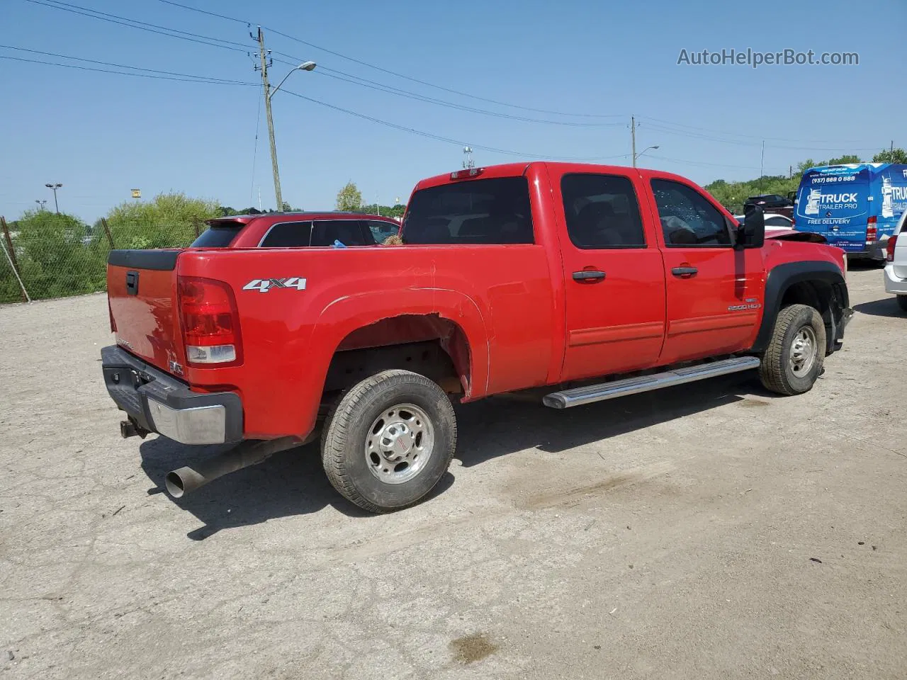 2007 Gmc Sierra K2500 Heavy Duty Red vin: 1GTHK23647F556697