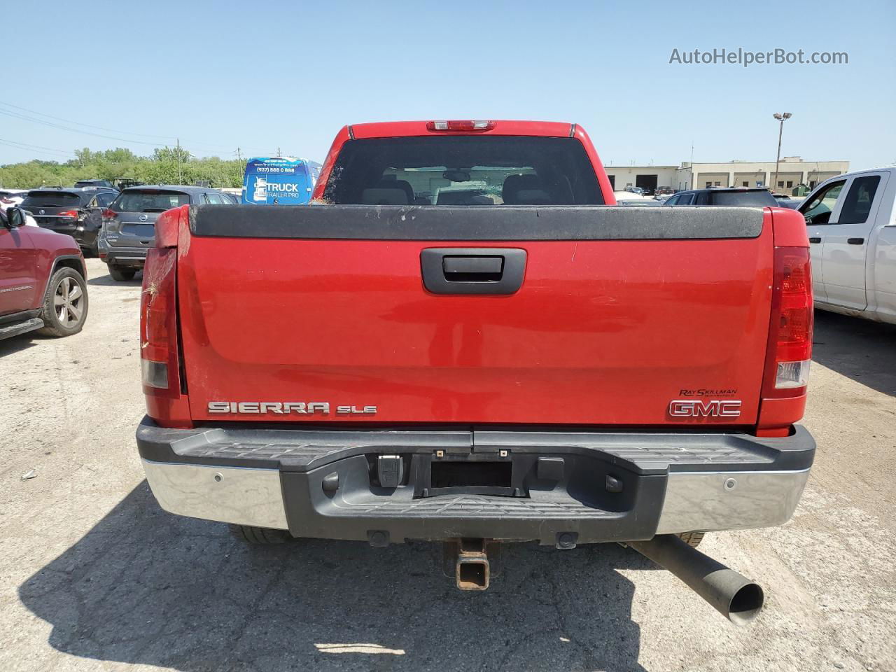 2007 Gmc Sierra K2500 Heavy Duty Red vin: 1GTHK23647F556697