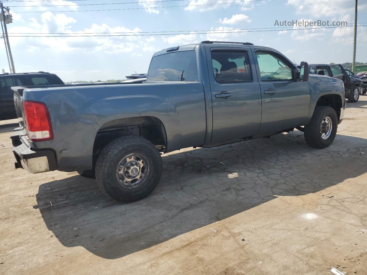 2008 Gmc Sierra K2500 Heavy Duty Blue vin: 1GTHK23658F109359