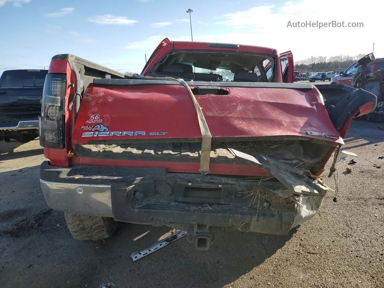 2008 Gmc Sierra K2500 Heavy Duty Red vin: 1GTHK23658F180061