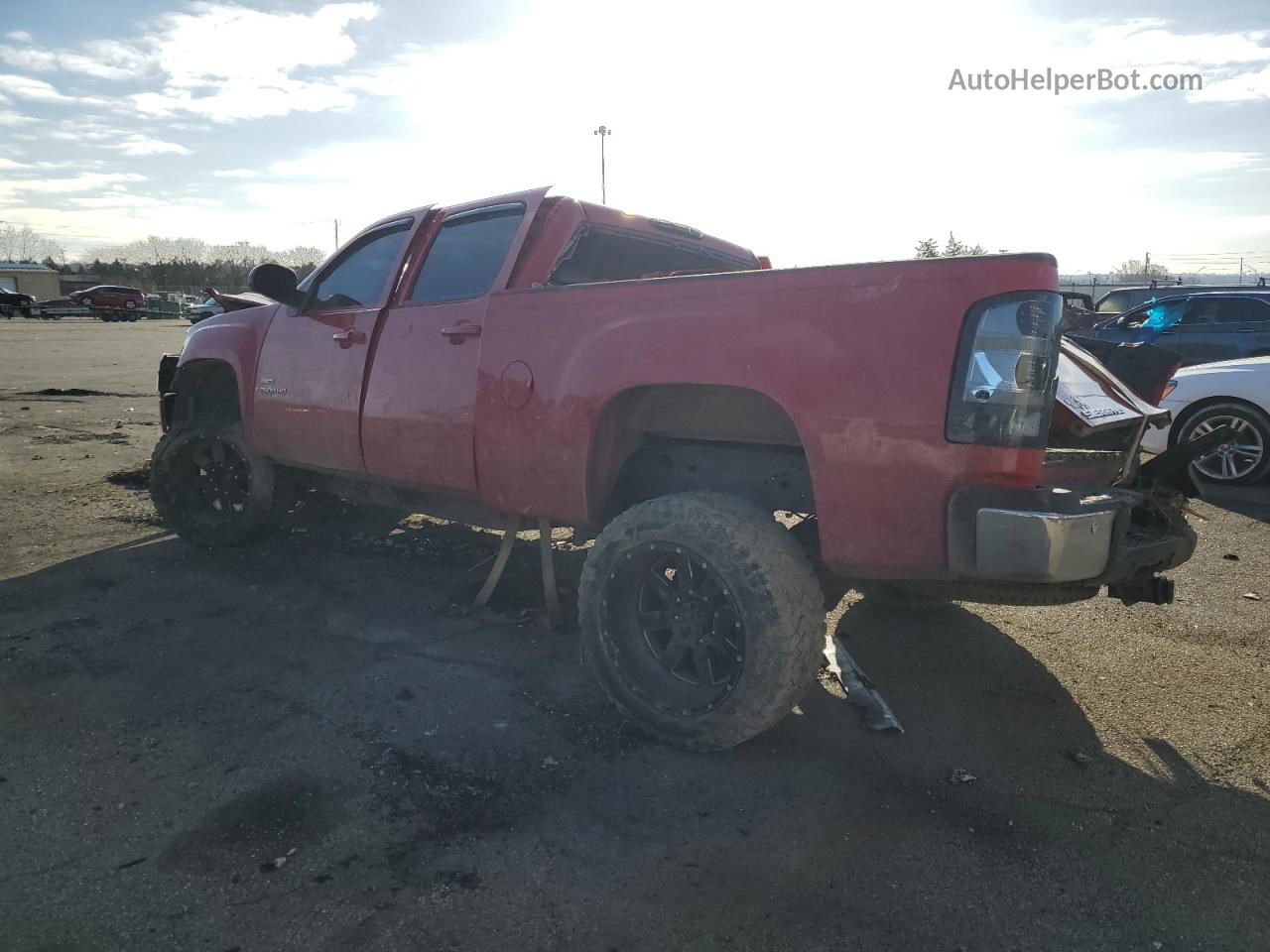 2008 Gmc Sierra K2500 Heavy Duty Red vin: 1GTHK23658F180061