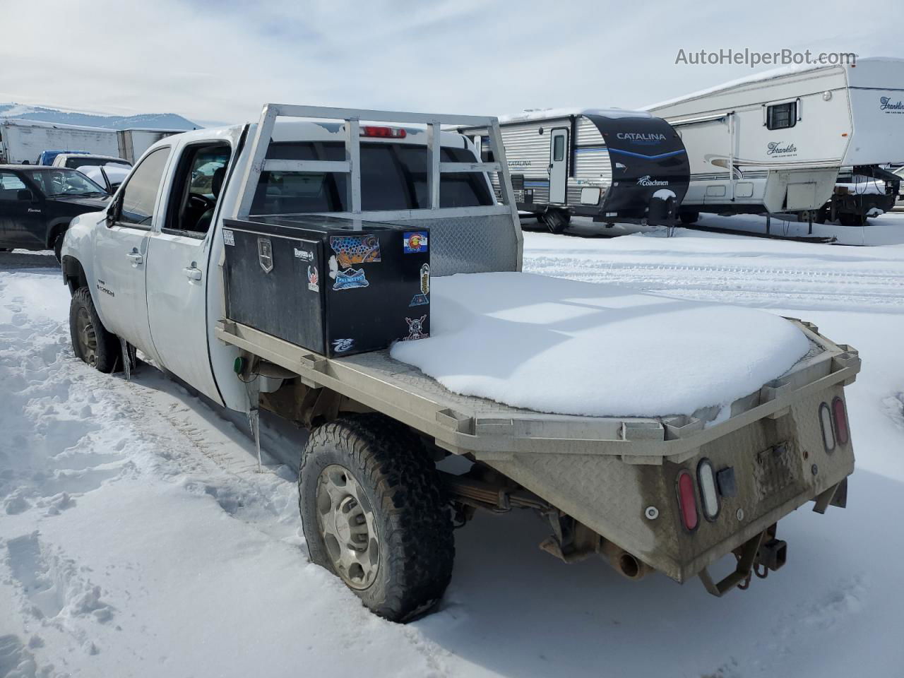 2007 Gmc Sierra K2500 Heavy Duty White vin: 1GTHK23667F500793