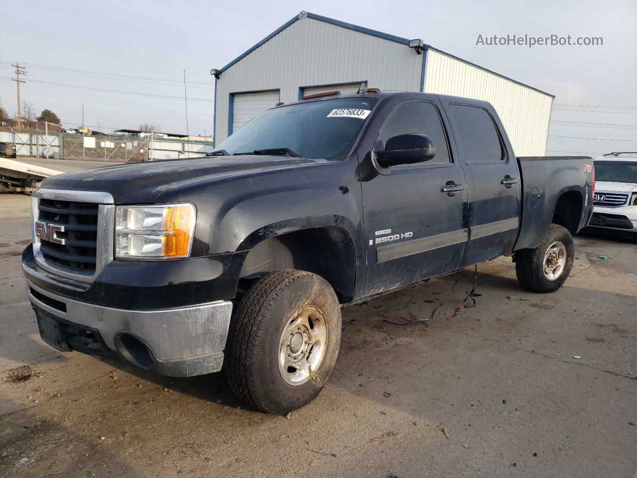 2007 Gmc Sierra K2500 Heavy Duty Black vin: 1GTHK23667F556958