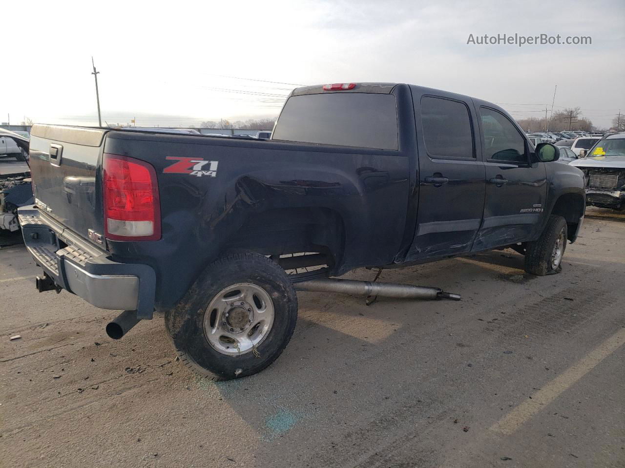 2007 Gmc Sierra K2500 Heavy Duty Black vin: 1GTHK23667F556958