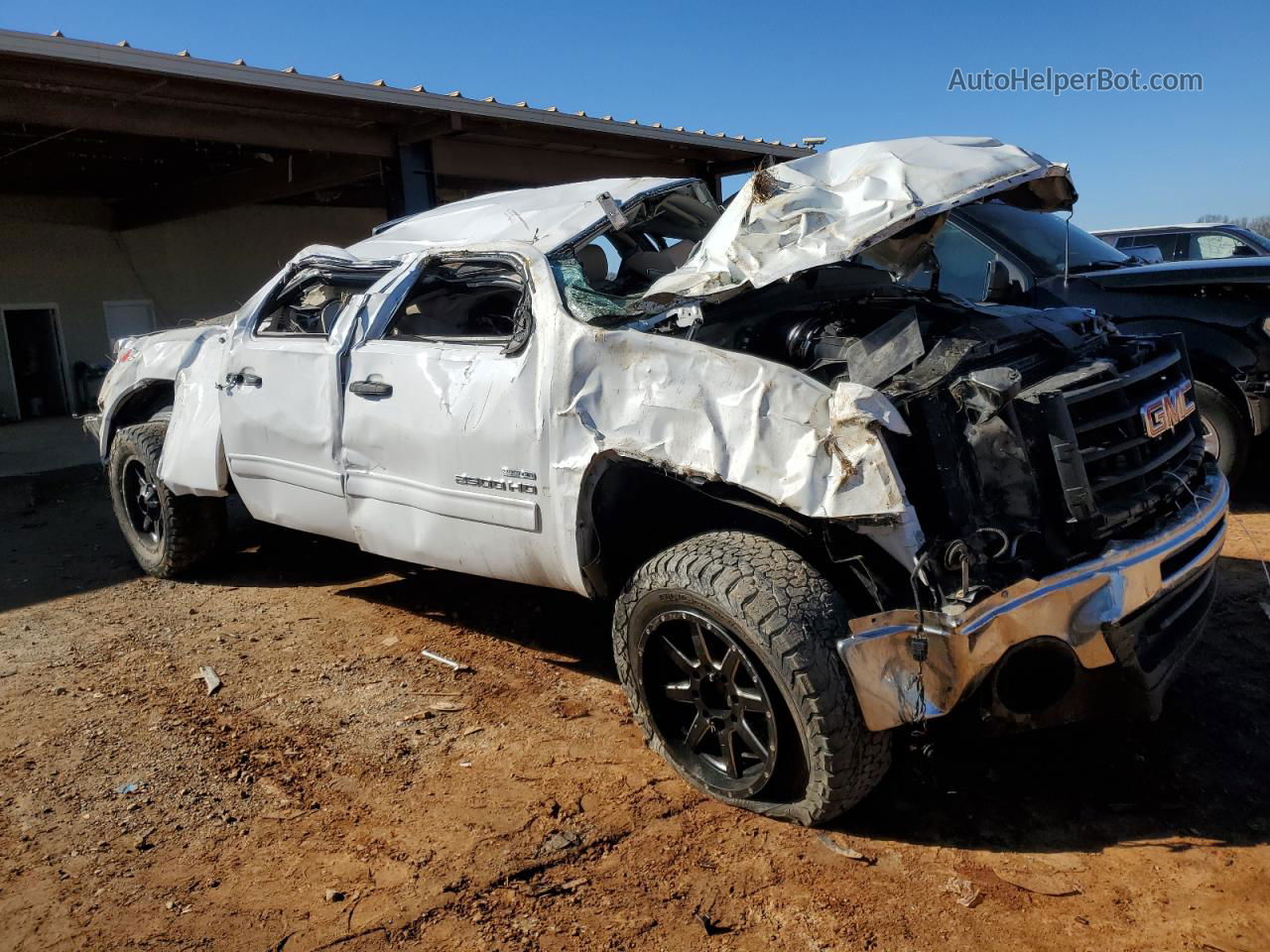 2008 Gmc Sierra K2500 Heavy Duty White vin: 1GTHK23668F142550