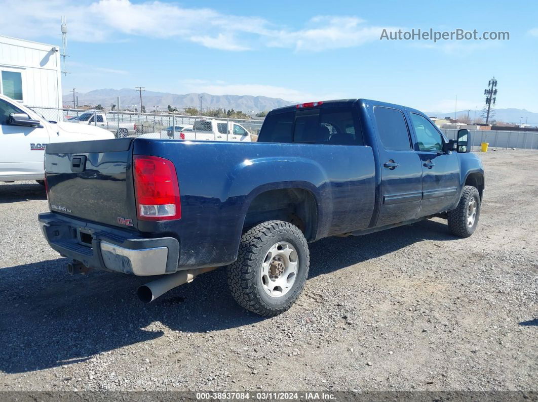 2007 Gmc Sierra 2500hd Slt Синий vin: 1GTHK23687F563586