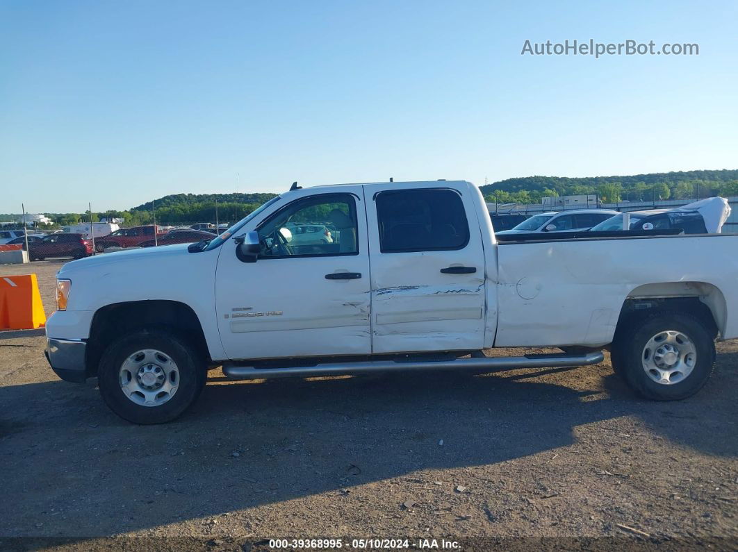 2008 Gmc Sierra 2500hd Sle2 White vin: 1GTHK23688F104639