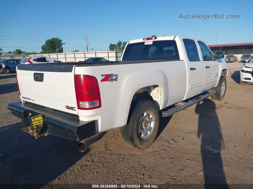 2008 Gmc Sierra 2500hd Sle2 White vin: 1GTHK23688F104639