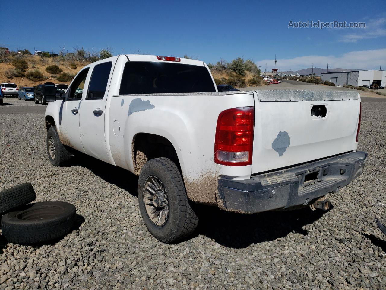 2007 Gmc Sierra K2500 Heavy Duty White vin: 1GTHK23697F503283