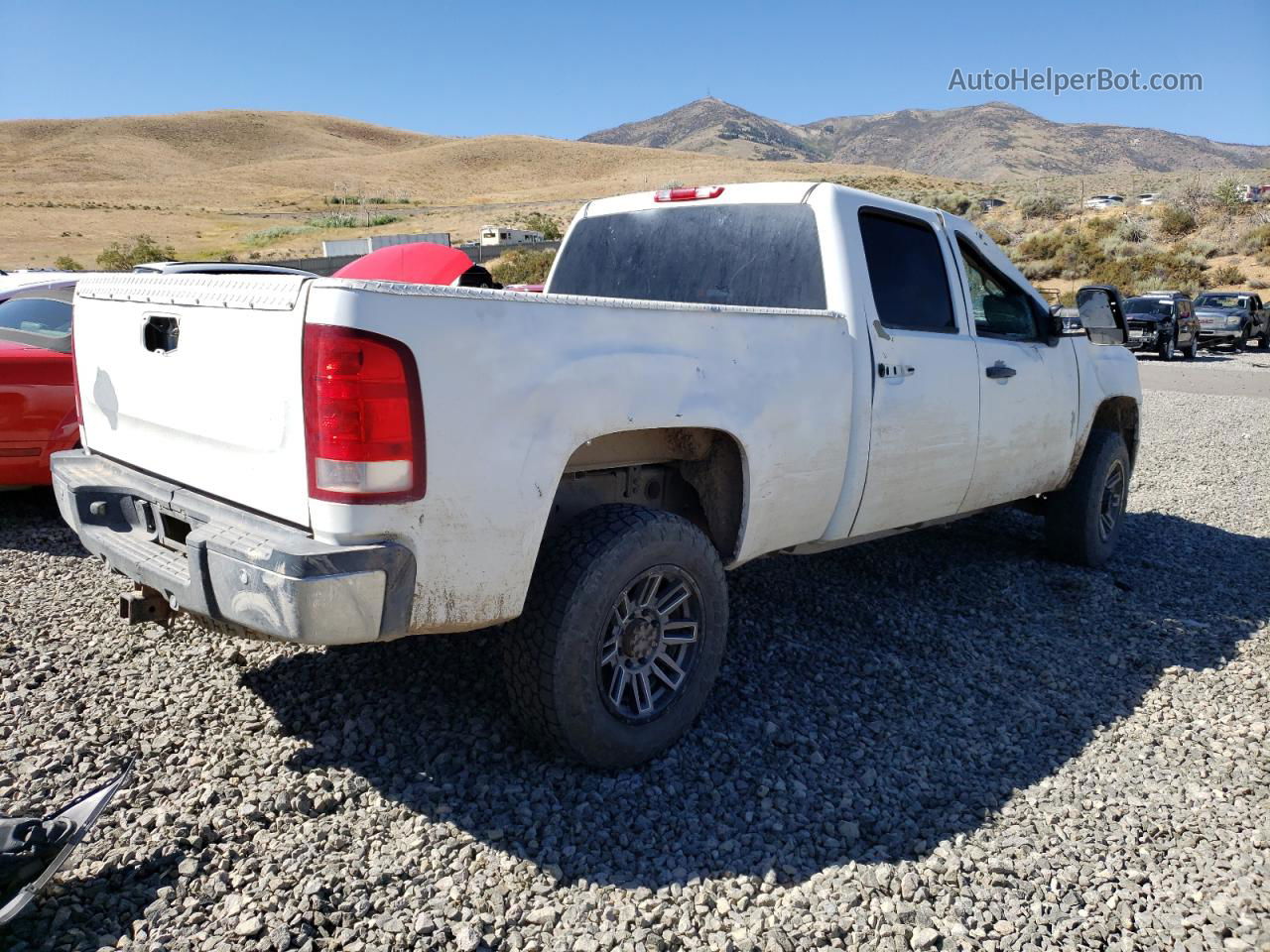 2007 Gmc Sierra K2500 Heavy Duty White vin: 1GTHK23697F503283