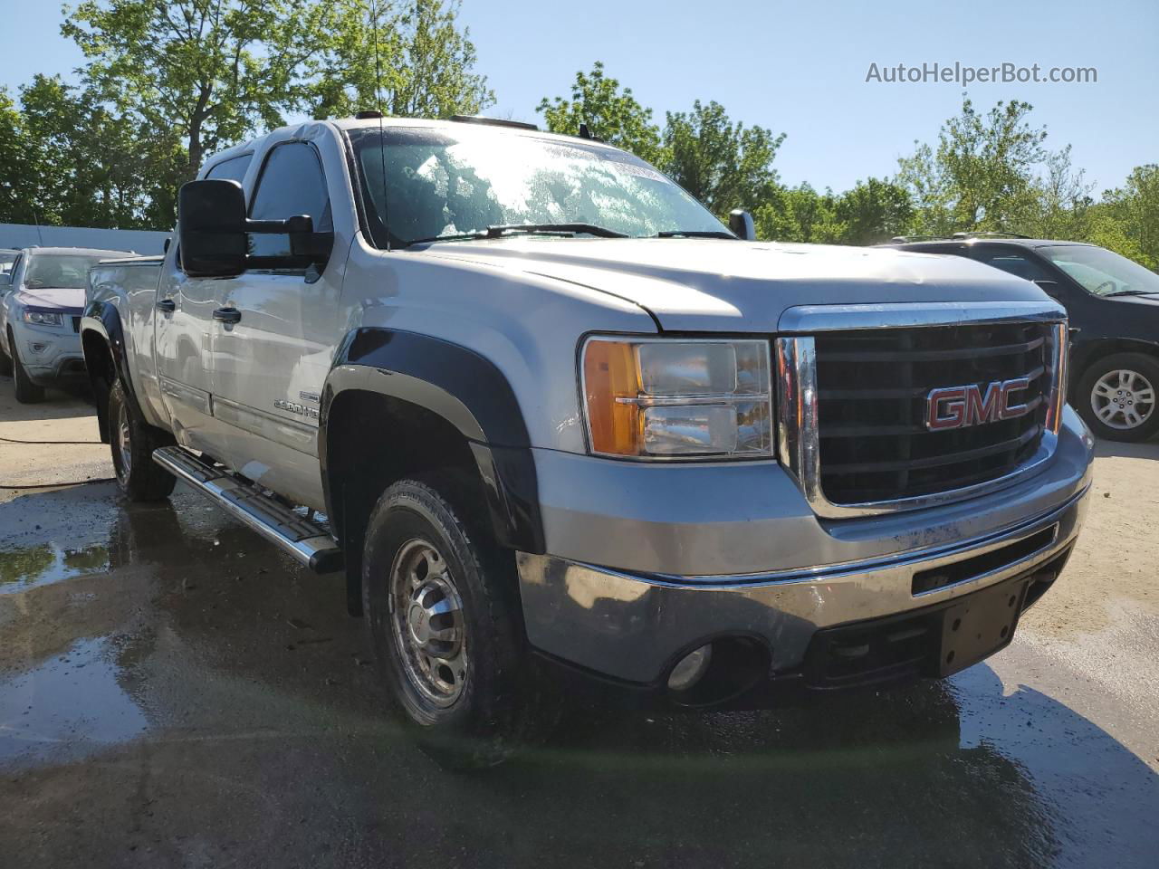 2008 Gmc Sierra K2500 Heavy Duty Silver vin: 1GTHK236X8F169928