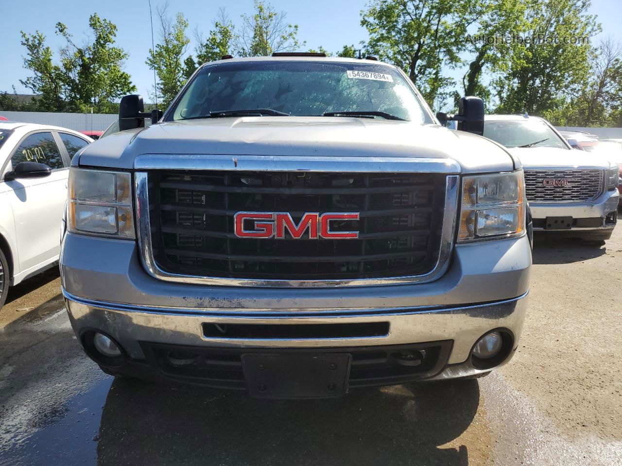 2008 Gmc Sierra K2500 Heavy Duty Silver vin: 1GTHK236X8F169928