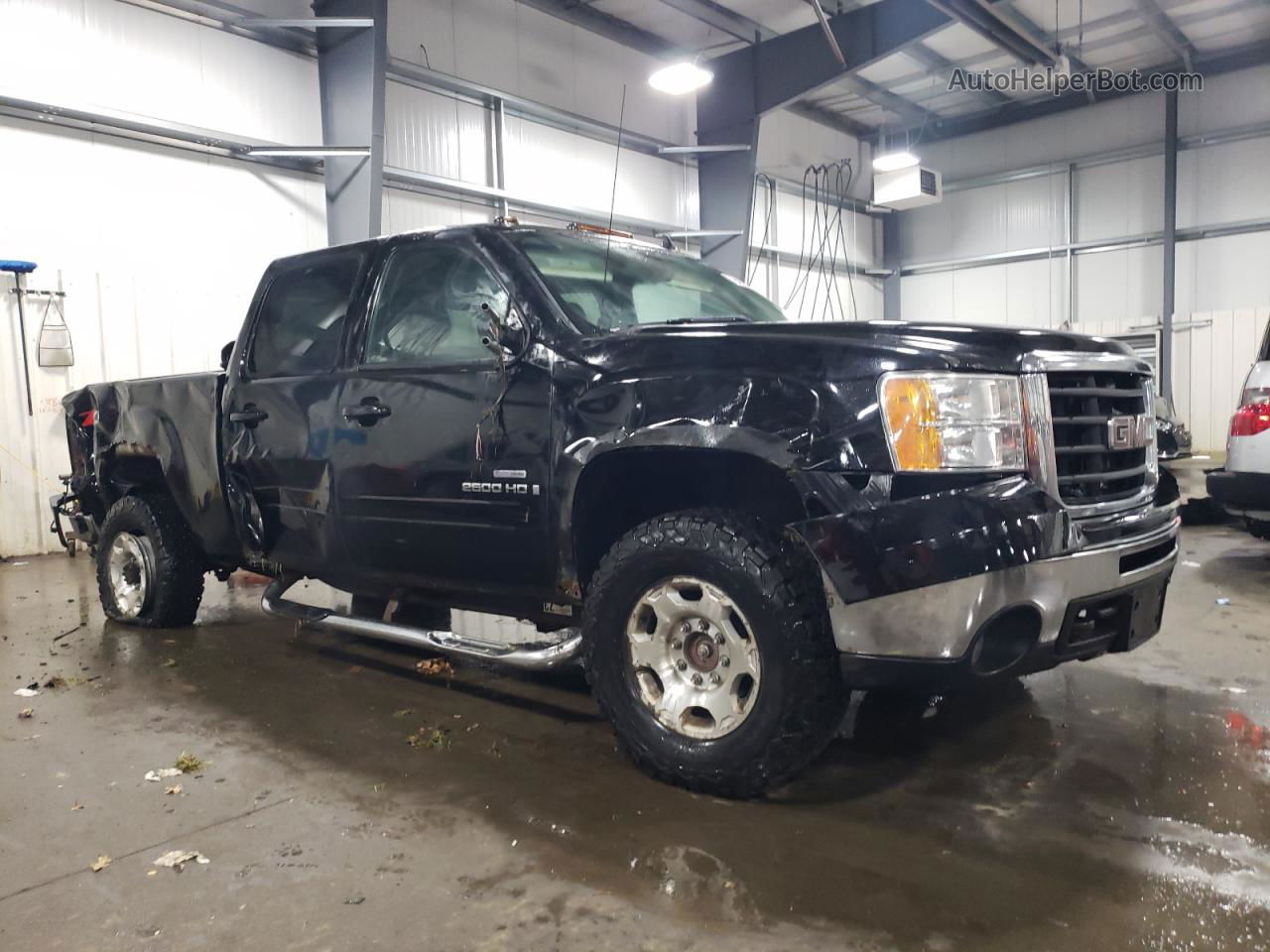 2008 Gmc Sierra K2500 Heavy Duty Black vin: 1GTHK236X8F225947