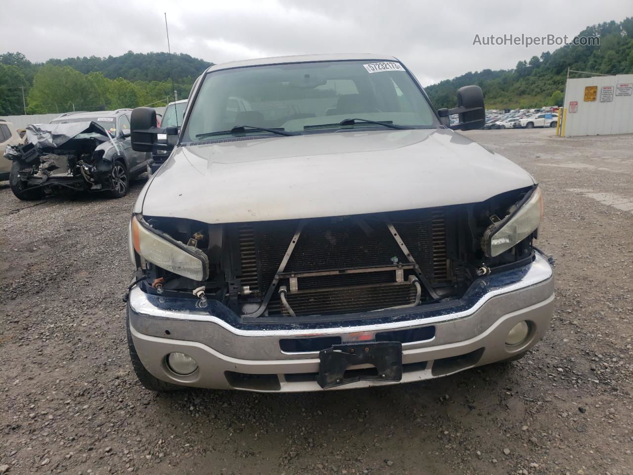 2007 Gmc Sierra K2500 Heavy Duty Silver vin: 1GTHK23D07F128009