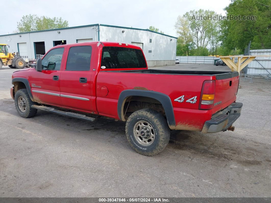 2007 Gmc Sierra 2500hd Classic Slt Red vin: 1GTHK23D17F160712