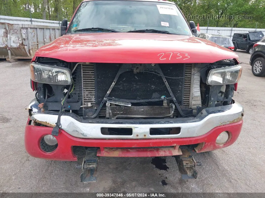 2007 Gmc Sierra 2500hd Classic Slt Red vin: 1GTHK23D17F160712