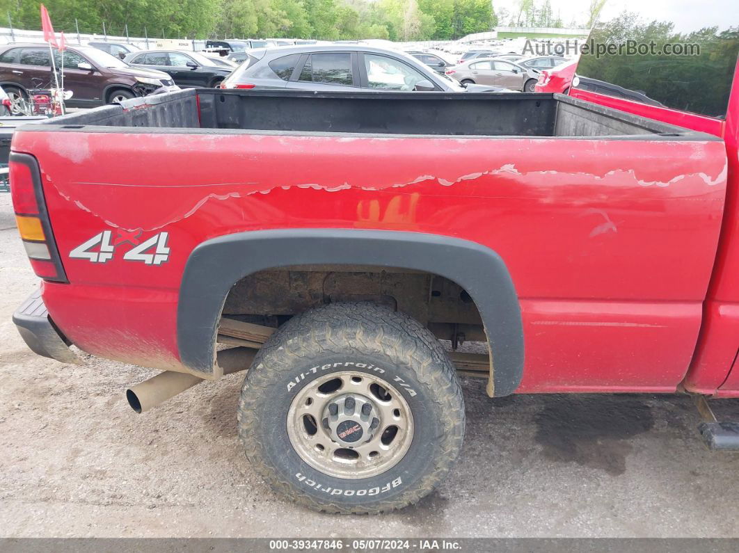 2007 Gmc Sierra 2500hd Classic Slt Red vin: 1GTHK23D17F160712