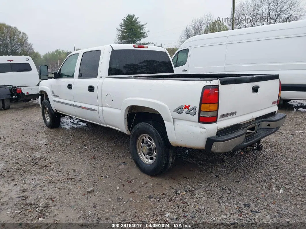 2007 Gmc Sierra 2500hd Classic Sle2 Белый vin: 1GTHK23D47F163166