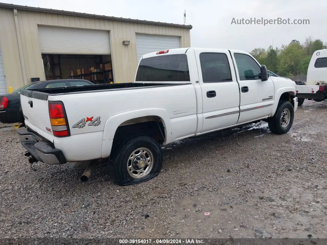 2007 Gmc Sierra 2500hd Classic Sle2 White vin: 1GTHK23D47F163166