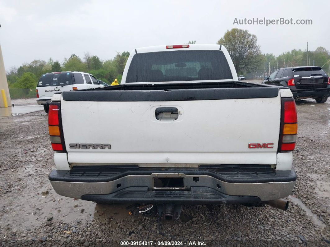 2007 Gmc Sierra 2500hd Classic Sle2 White vin: 1GTHK23D47F163166