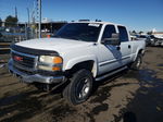 2007 Gmc Sierra K2500 Heavy Duty White vin: 1GTHK23D77F192984