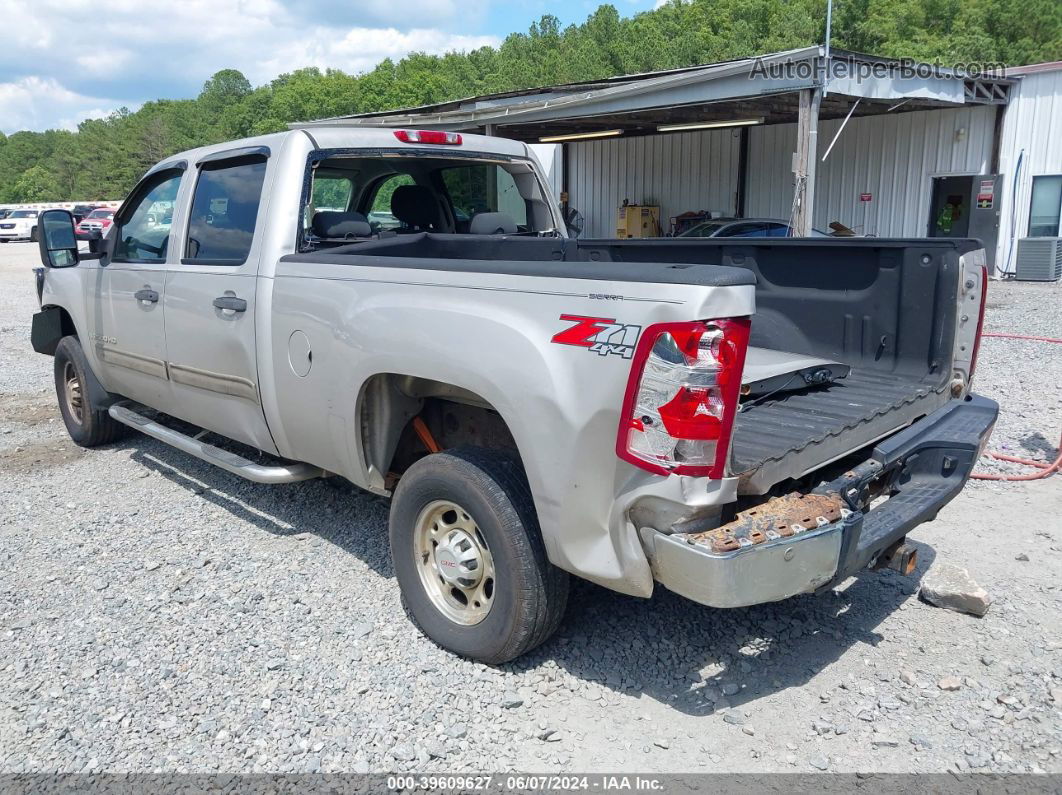 2008 Gmc Sierra 2500hd Sle1 Silver vin: 1GTHK23K08F102834