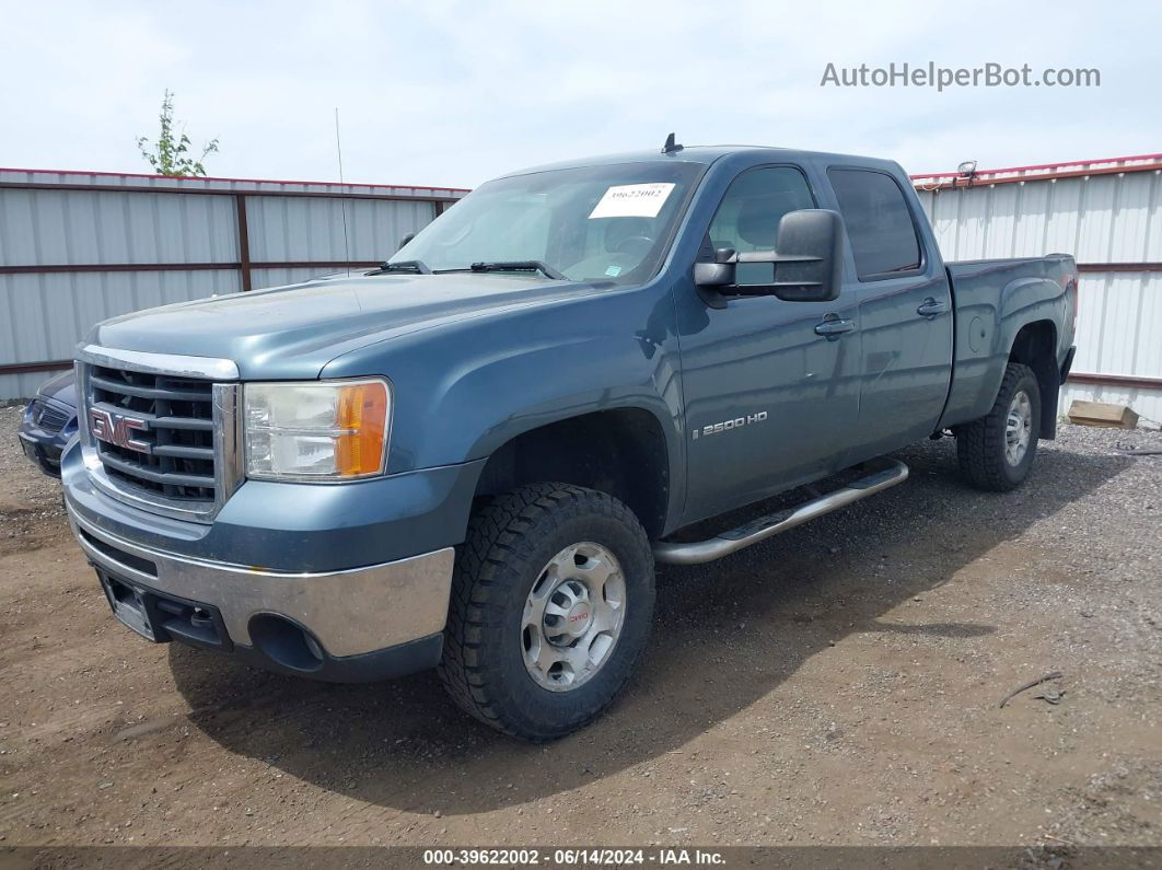 2008 Gmc Sierra 2500hd Slt Pewter vin: 1GTHK23K08F137728