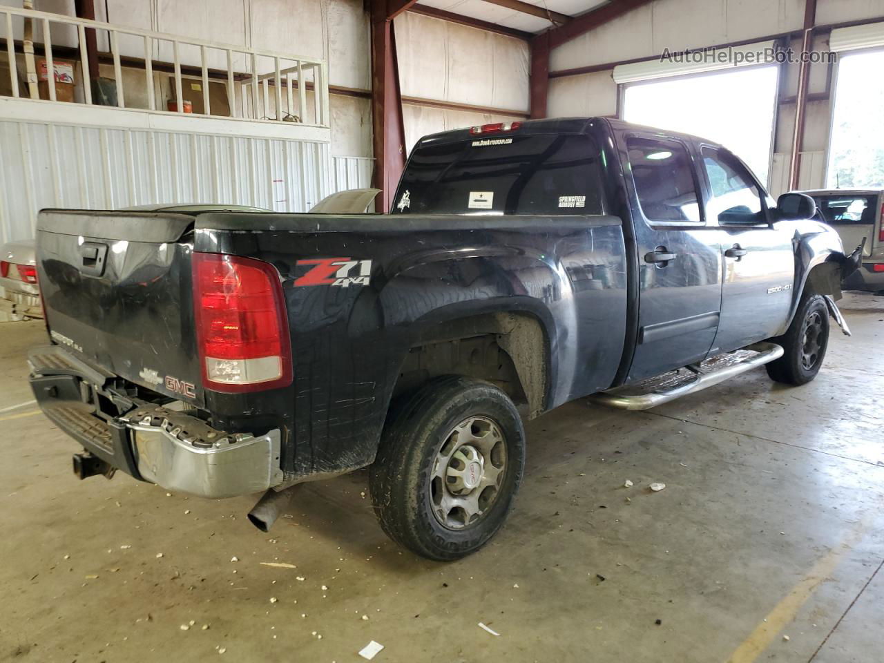 2008 Gmc Sierra K2500 Heavy Duty Black vin: 1GTHK23K18F154912