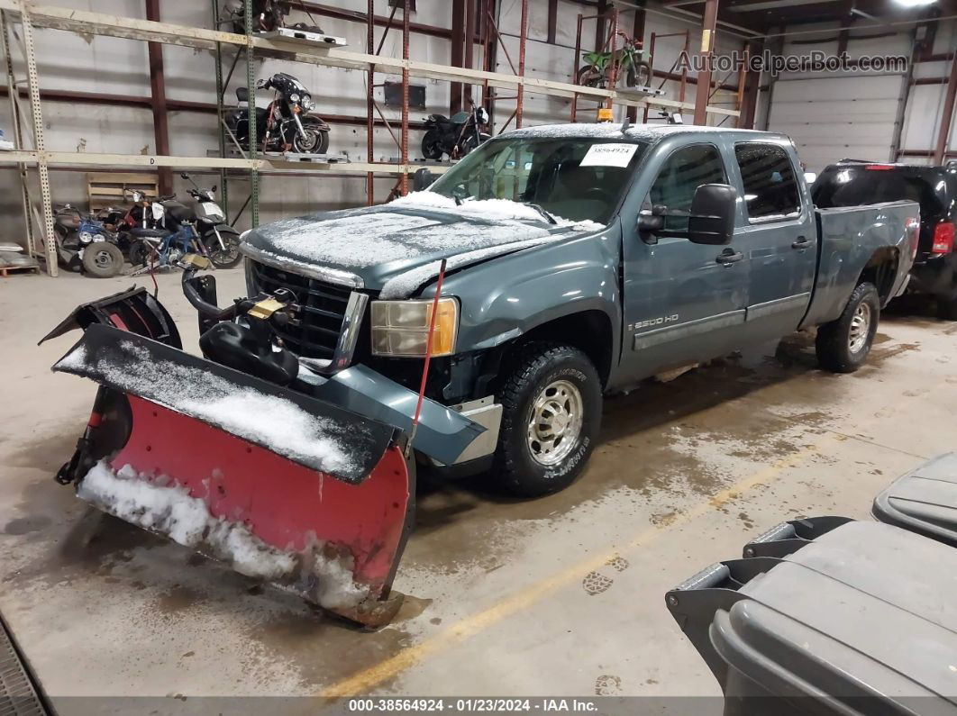 2008 Gmc Sierra 2500hd Sle1 Blue vin: 1GTHK23K88F135662