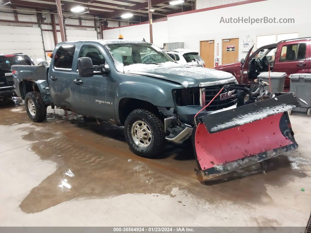 2008 Gmc Sierra 2500hd Sle1 Синий vin: 1GTHK23K88F135662