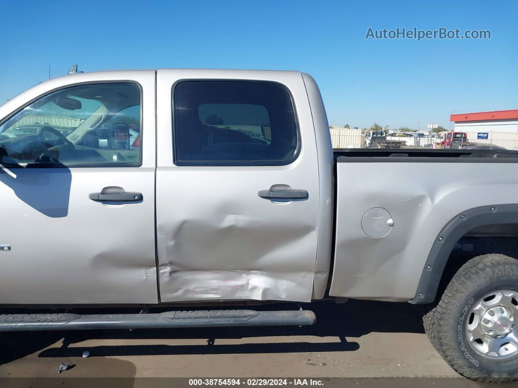 2008 Gmc Sierra 2500hd Sle2 Silver vin: 1GTHK23K88F192475