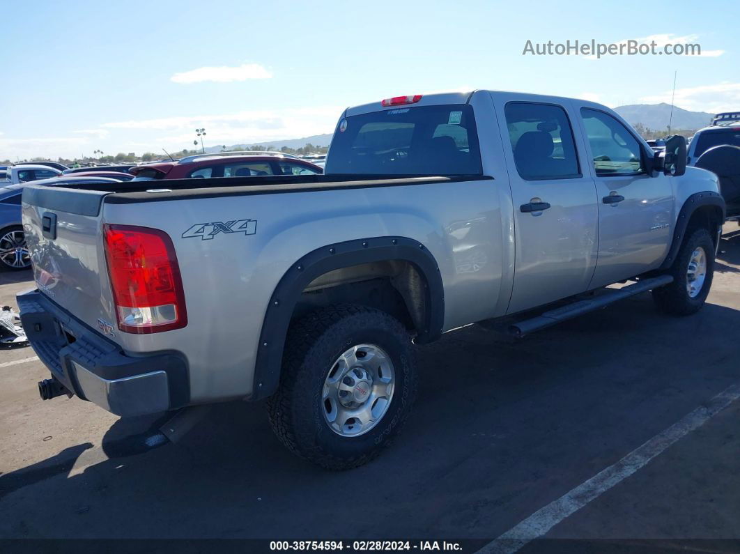 2008 Gmc Sierra 2500hd Sle2 Silver vin: 1GTHK23K88F192475