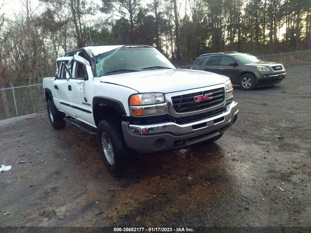 2007 Gmc Sierra 2500hd Classic Sl Белый vin: 1GTHK23UX7F170008