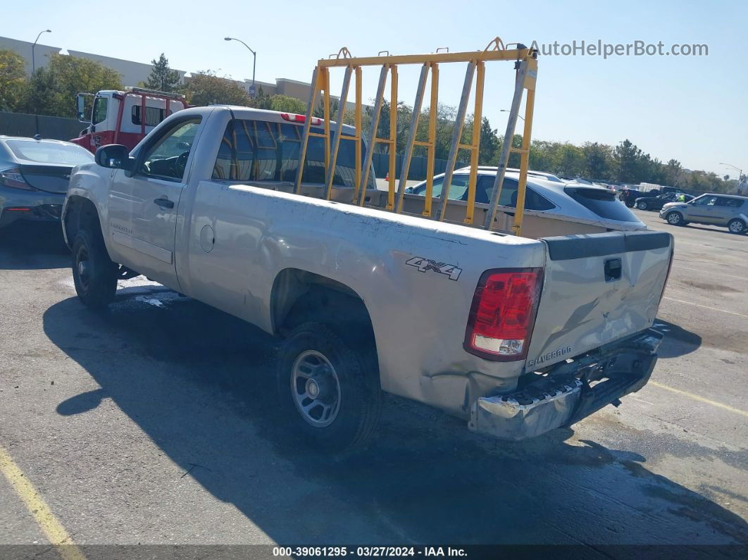 2007 Gmc Sierra 2500hd Sle1 Gray vin: 1GTHK24K87E572824