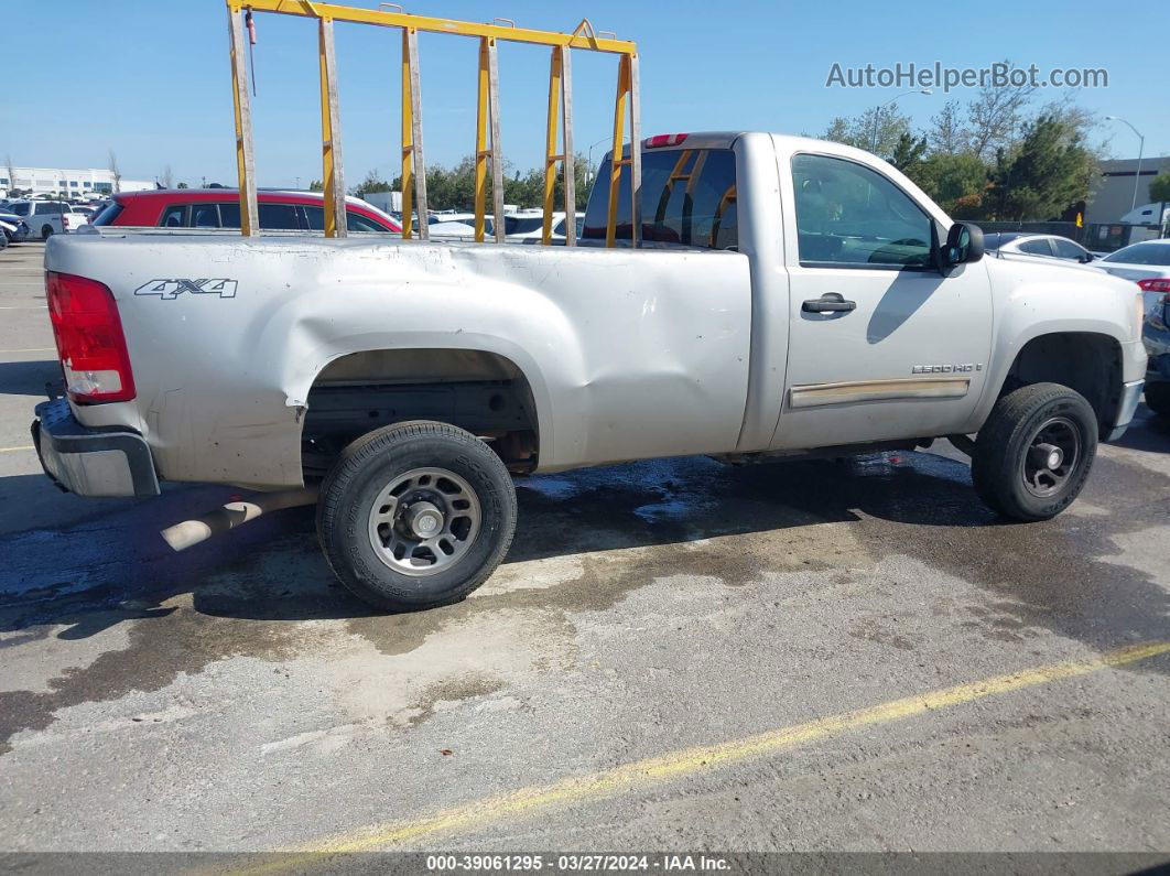 2007 Gmc Sierra 2500hd Sle1 Gray vin: 1GTHK24K87E572824