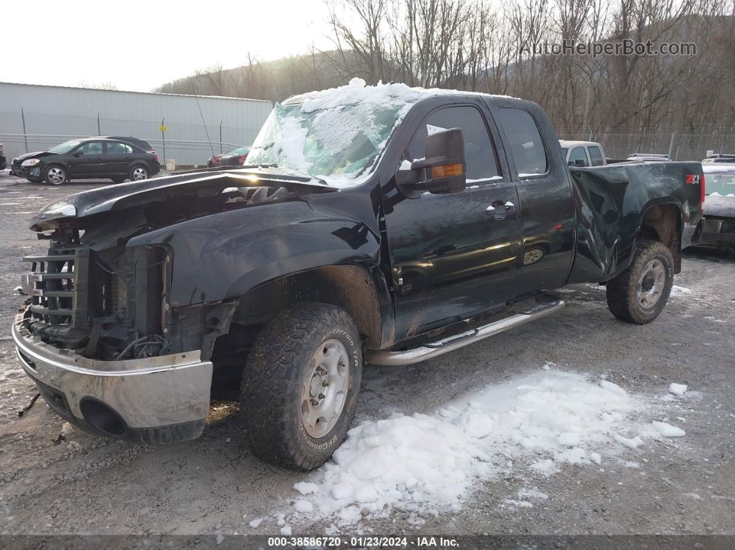 2008 Gmc Sierra 2500hd Sle1 Black vin: 1GTHK29618E142811