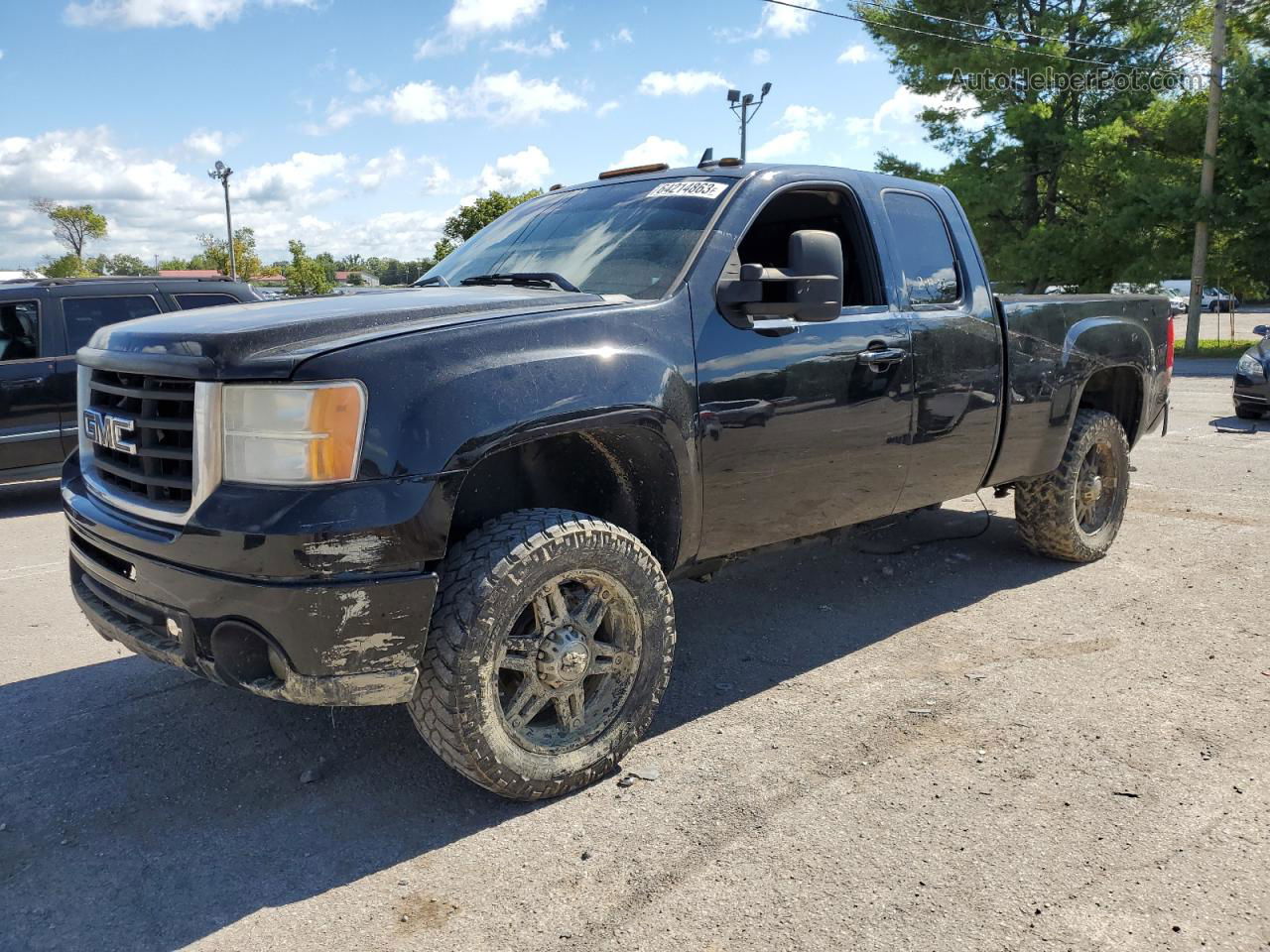 2007 Gmc Sierra K2500 Heavy Duty Черный vin: 1GTHK29627E602878