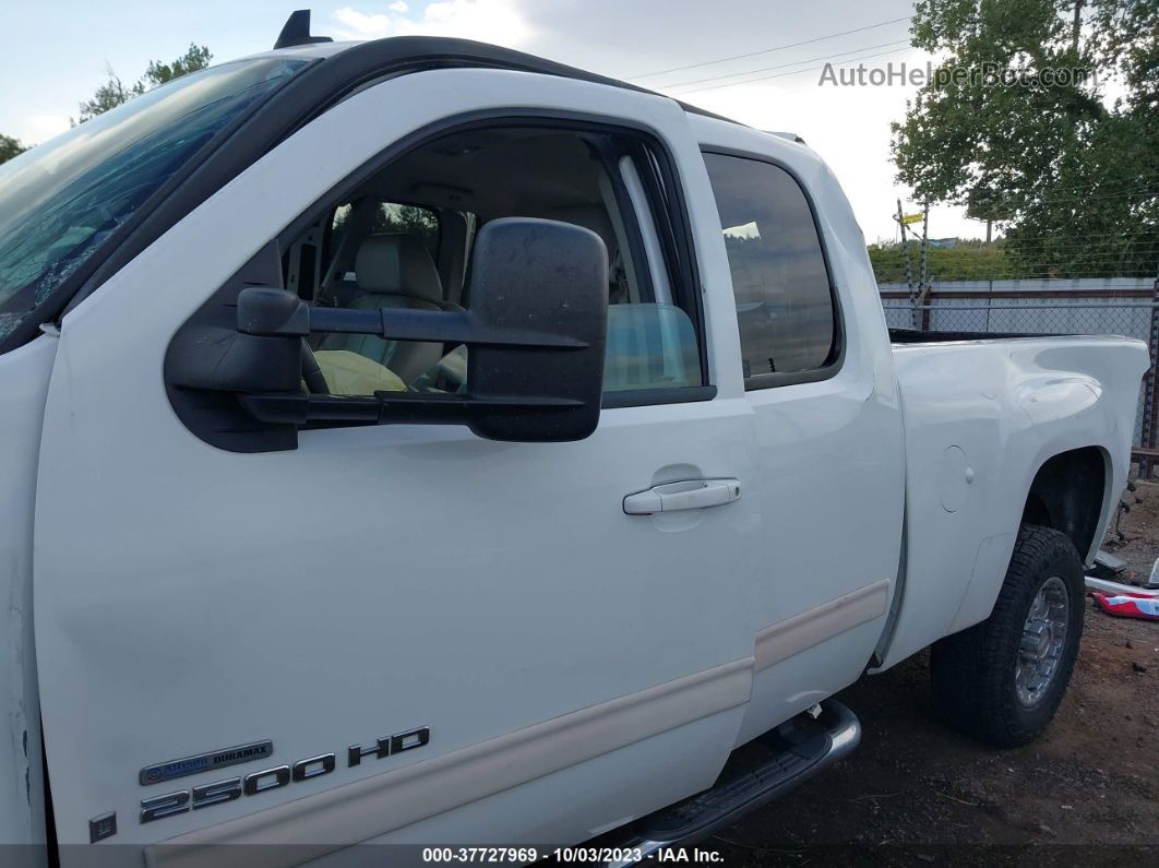 2007 Gmc Sierra 2500hd Slt White vin: 1GTHK29667E509233