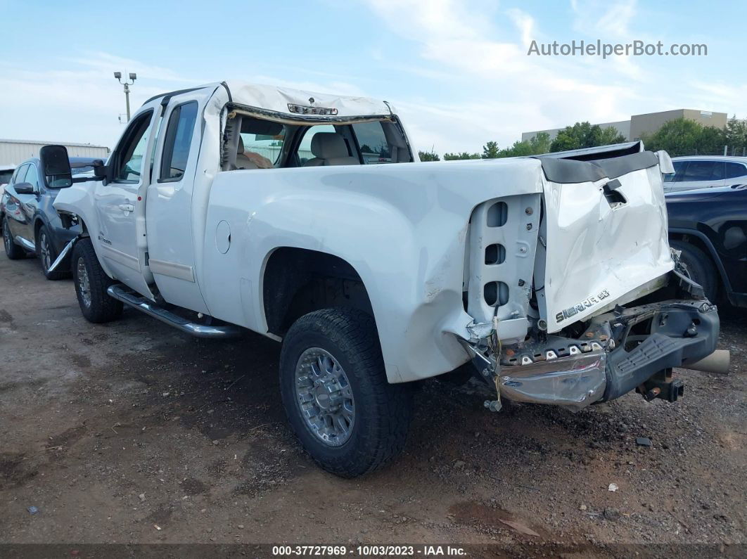 2007 Gmc Sierra 2500hd Slt White vin: 1GTHK29667E509233